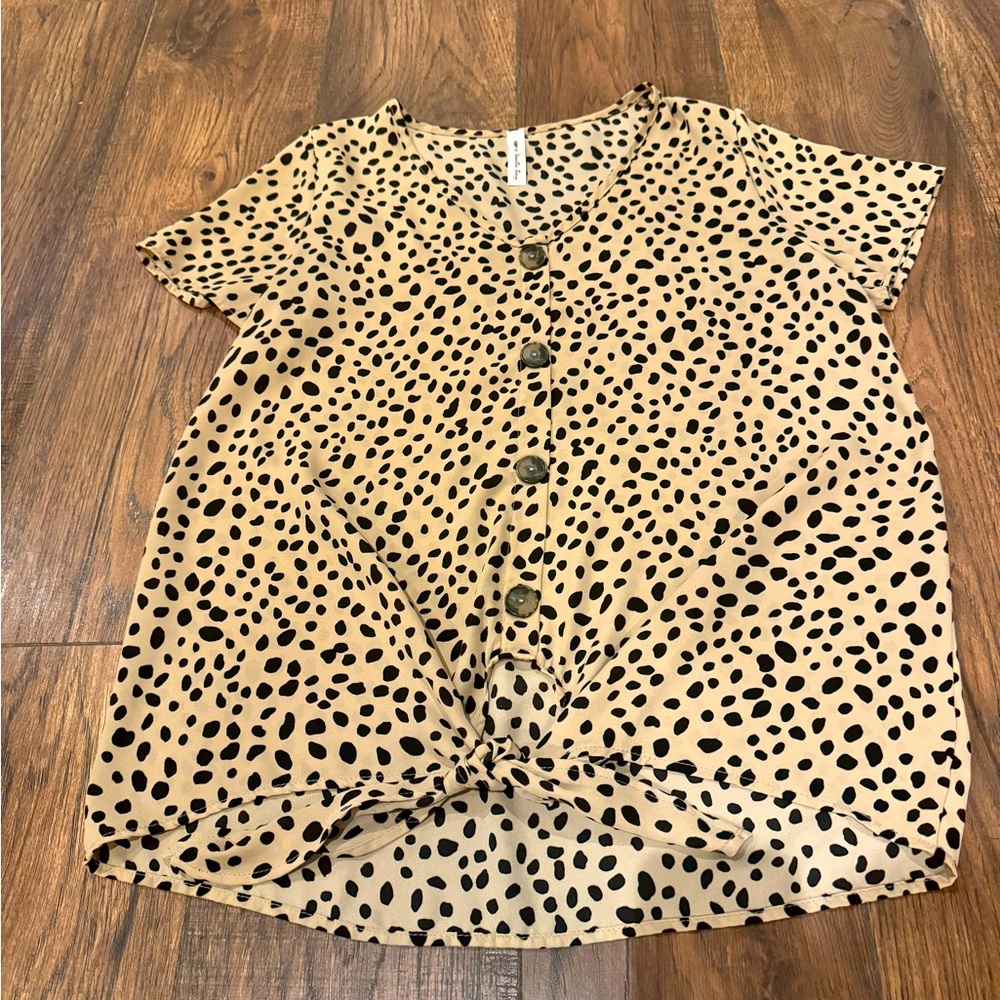 Women print blouse